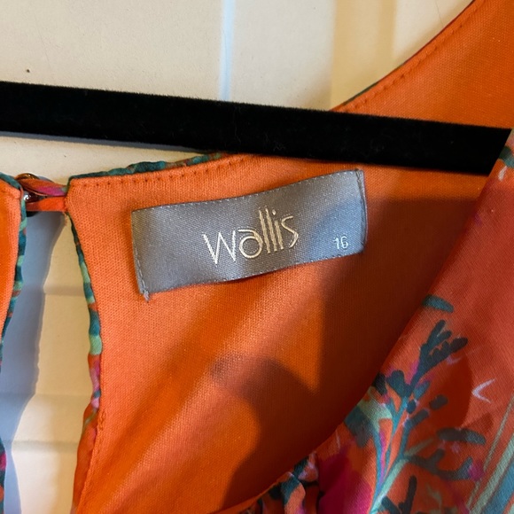 WALLIS MAXI DRESS FLORAL PATTERN, FULLY LINED - Picture 5 of 7